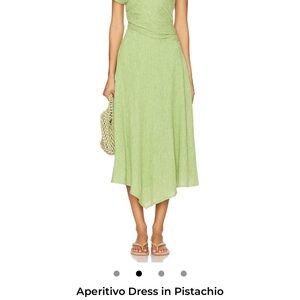 Sovere Aperitivo Dress Pistachio